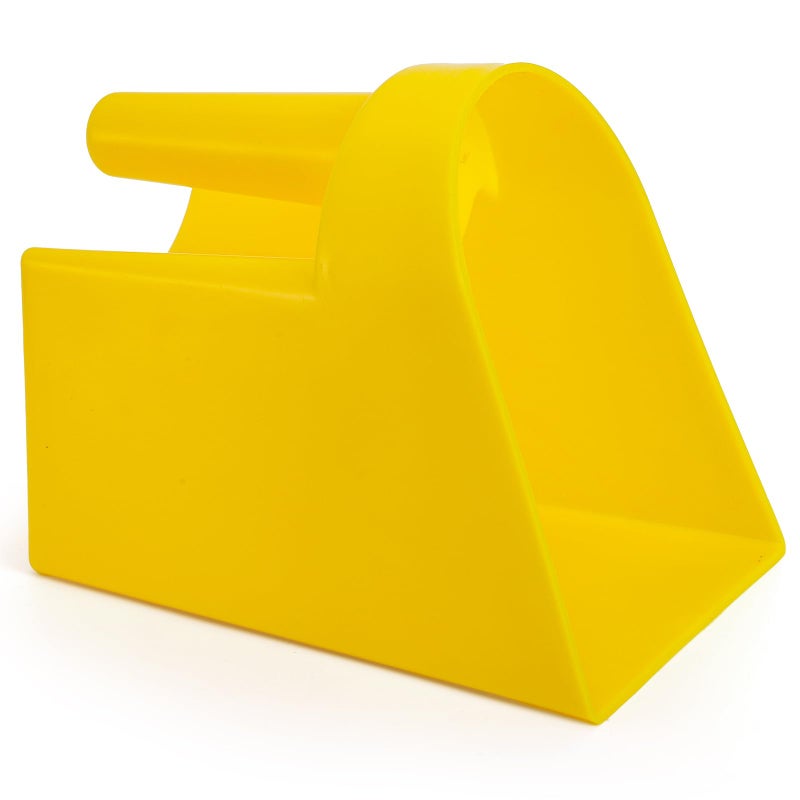 Cedilis 8 Pack Plastic Enclosed Feed Scoop, 2 Quart Heavy Duty Bird Seed Scooper with Handle, Large Scoop for Horse Chicken Goat Livestock Animal Feeding, Stackable, Durable - Image 3